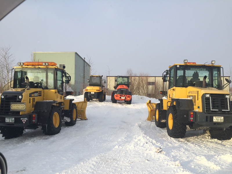 当社は除排雪も承っております！